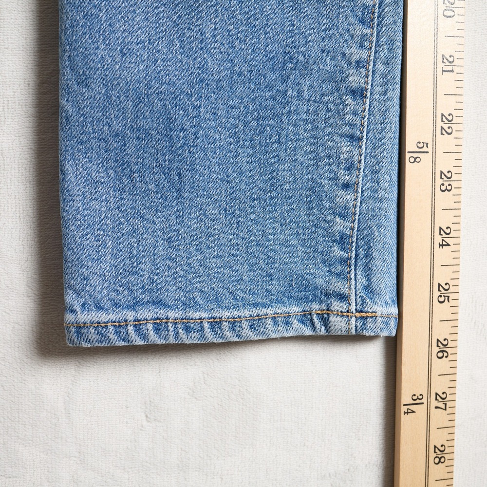 SLVRLAKE Luo Luo Straight Leg Jeans Blue Bird Wash LLOJ701S Size 28 - Picture 6 of 12